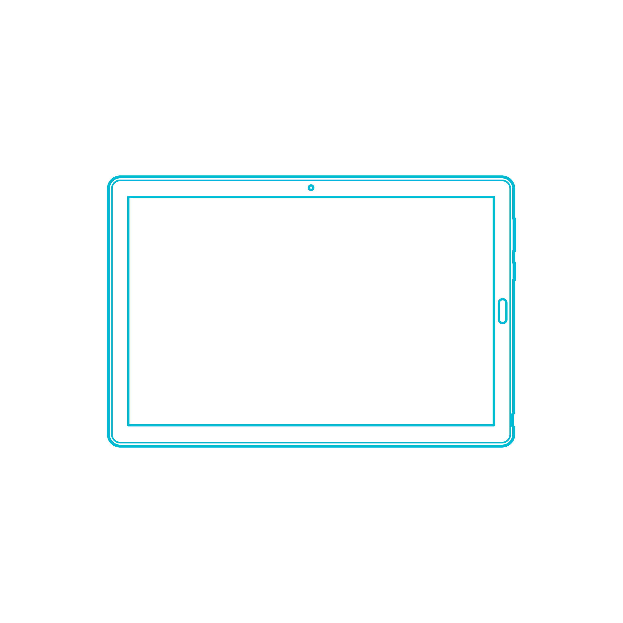 Digital Huawei Tablets Huawei Mediapad M5 10 Inch Technical Technical Drawing Svg Vector Free Vectors